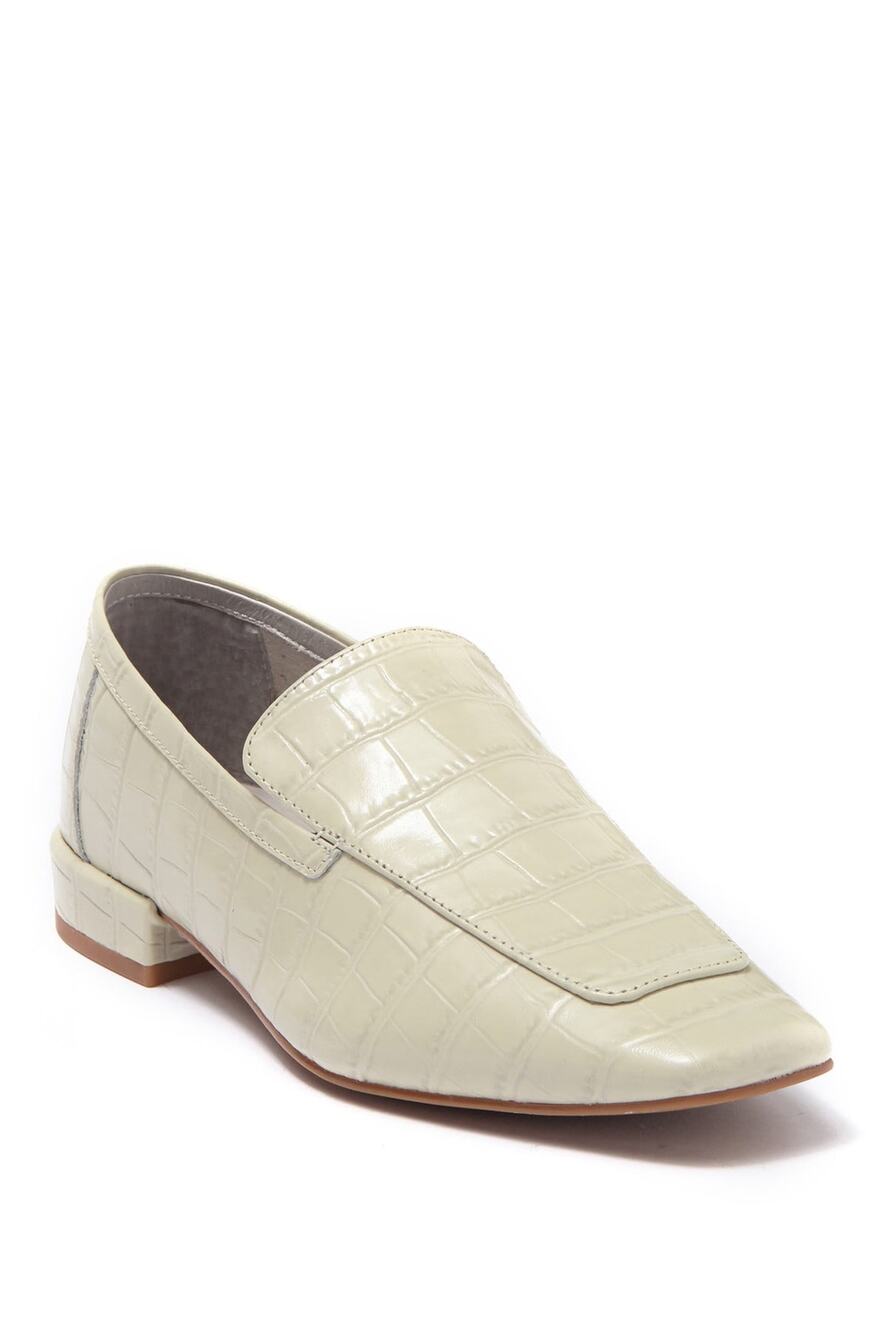Jeffrey Campbell Marko Croc Embossed Loafer